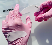 Parches reutilizables para extensiones o lifting de pestañas