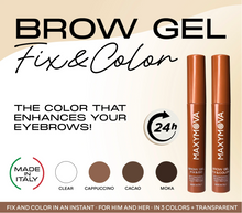 ¡NUEVO! Gel para cejas Fix&Color de MAXYMOVA