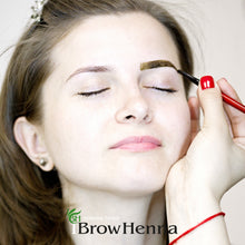 Pincel profesional BrowXenna para henna