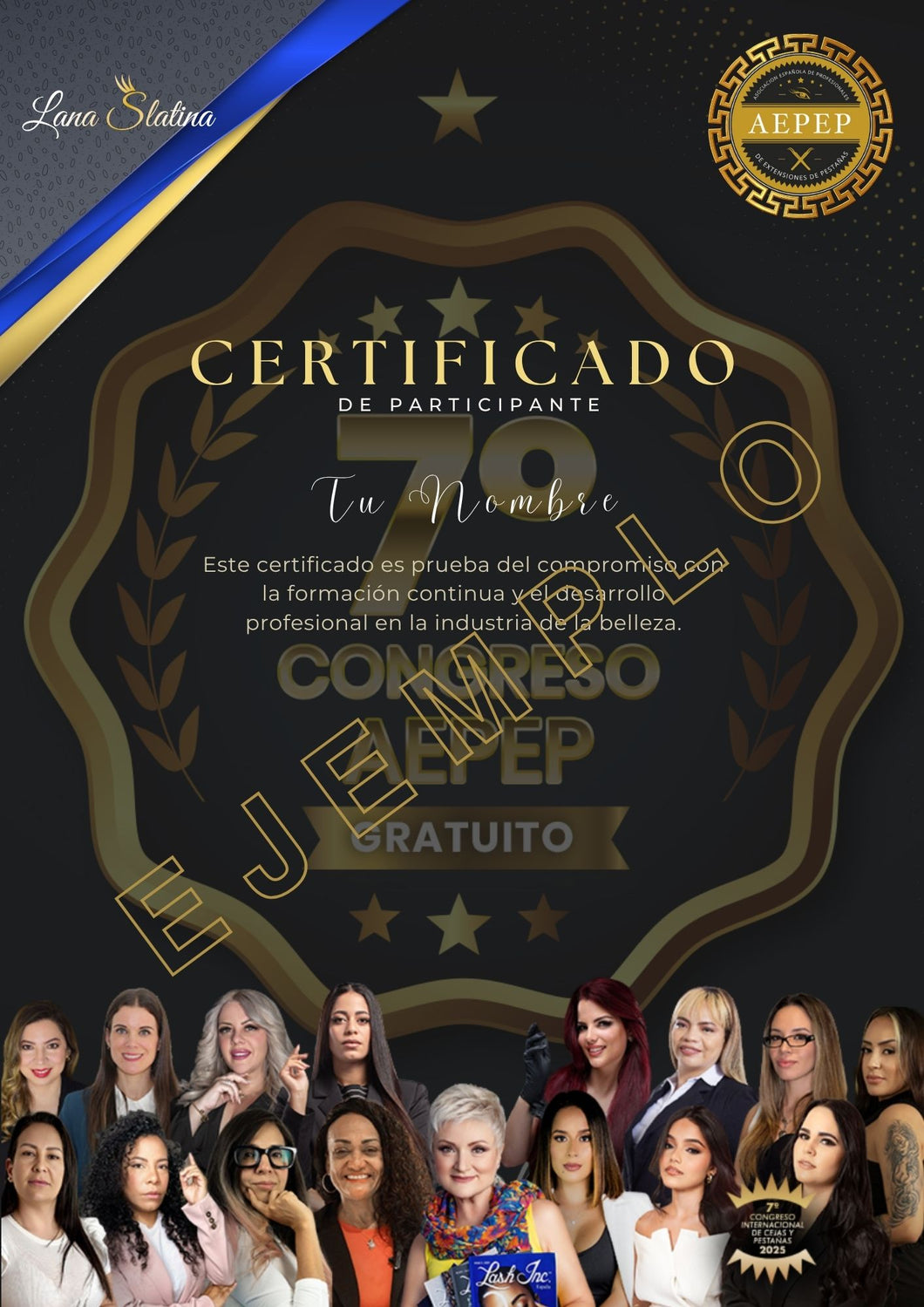 Certificado de Participante en el Congreso AEPEP 2025