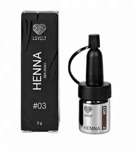 ¡PRECIO ESPECIAL! Henna para cejas Lovely 5g
