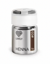 ¡PRECIO ESPECIAL! Henna para cejas Lovely 5g