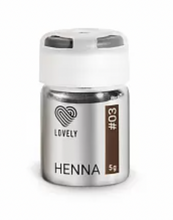 ¡NUEVO! Henna para cejas Lovely 5g