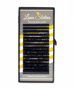 NUEVA LINEA! Extensiones de Pestañas (Tallas mixtas color negro - C, CC, D, L, LC, B, M)