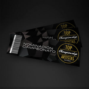 Participación en el Campeonato Top Artistas